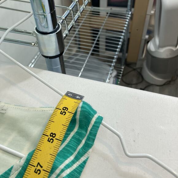 Anthropologie The Addison Story Green Ikat Maxi Dress Size S Boho Resort Beachy‎ - Picture 3 of 10